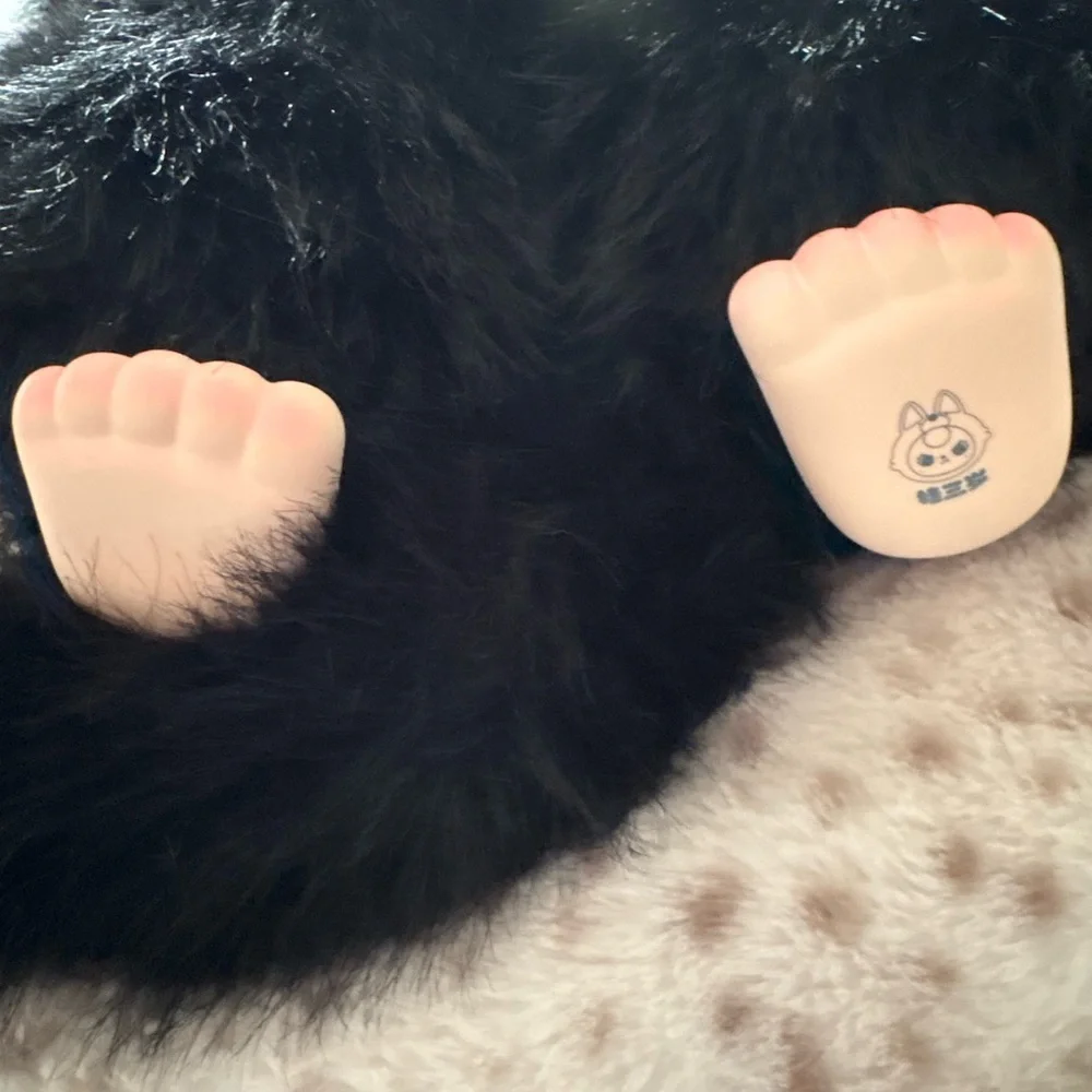 Baby Three Ai 800% CONFIRMED Black Cat with Blue liquid glitter eyes - Picture 4 of 5